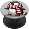 Inkline Panel Studio Chibi Penguin con sciarpa per gli appassionati di anime, lettori di manga PopSockets PopGrip Adesivo