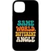 Mancino Pensatore Regalo Custodia per iPhone 13 Stesso Mondo Angolo Diverso Mancino Pensatore