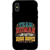Relatable Human Humor Positive Vibes Custodia per iPhone X/XS Team Human Batteria Bassa Alta Speranza Divertente Ottimista