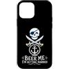 Funny Bachelor Party Beer Pirate Custodia per iPhone 12 mini Funny Beer Me I'm Getting Married Pirate Groom Bachelor