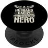 Cool And Funny Designs for Moms And Dads Husband Daddy Protector Hero PopSockets PopGrip Adesivo