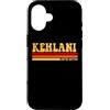 LUXETHREADS Custodia per iPhone 16 Kehlani Nome Personalizzato Carino Idea Donna Vintage Kehlani