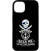 Funny Bachelor Party Beer Pirate Custodia per iPhone 13 Funny Beer Me I'm Getting Married Pirate Groom Bachelor