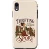 Thrift Store Findin Custodia per iPhone XR Divertente Amante dell'usato Negozio dell'usato Preferito