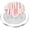 generic Grafica a coquette a righe rosa tenue PopSockets PopGrip per MagSafe