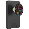 Trippy Psychedelic Pumpkin Trick or Trea Fantastico motivo di Halloween con facce di zucca Jack O Lantern PopSockets PopWallet per MagSafe