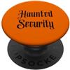 Haunted Security Shopp Haunted Security - Toppa a forma di zucca di Halloween, motivo: mamma e padre PopSockets PopGrip Adesivo