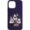 Halloween in October Custodia per iPhone 13 Pro Max Carino Halloween Ghost Reading Libri Spooky Library