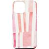generic Custodia per iPhone 12 Pro Max Grafica a coquette a righe rosa tenue