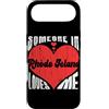Someone Loves Me In US State Of Rhode Is Custodia per iPhone Air Someone In Rhode Island Loves Me Cuore Retro Vintage