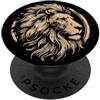 Animal Grips Vintage Lion Face PopSockets PopGrip Adesivo