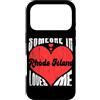 Someone Loves Me In US State Of Rhode Is Custodia per iPhone 17 Pro Someone In Rhode Island Loves Me Cuore Retro Vintage