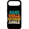 Mancino Pensatore Regalo Custodia per iPhone Air Stesso Mondo Angolo Diverso Mancino Pensatore
