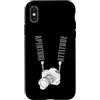 Grandio Design Photographer & Photograph Custodia per iPhone X/XS Fotografo Fotografia Aperture Attitude Fotocamera Strap