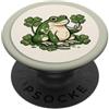Toadstool Lane Rana salvia in un trifoglio Patch per gli amanti delle rane PopSockets PopGrip Adesivo