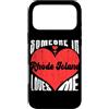 Someone Loves Me In US State Of Rhode Is Custodia per iPhone 17 Pro Max Someone In Rhode Island Loves Me Cuore Retro Vintage