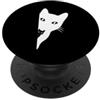 Motivi di gatti per amanti dei gatti, pr Regalo di design artistico con motivo gatto, simpatico PopSockets PopGrip Adesivo