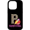 Amazing Paraeducator Teaching Aide Custodia per iPhone 14 Pro P è per Paraprofessional Leopard Apple Pencil Paraeducator