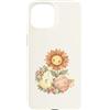 Whimsical Cosmic Blooms Custodia per iPhone 15 Celestial Sun Cottagecore Moon Planet Arte floreale botanica