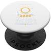 Merch Astronomia Eclissi Solare Eclissi Solare Totale 2026 Astronomia PopSockets PopGrip Adesivo