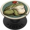 Toadstool Lane Olive Frog con un amico lumaca per gli amanti delle rane PopSockets PopGrip Adesivo