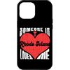 Someone Loves Me In US State Of Rhode Is Custodia per iPhone 12 Pro Max Someone In Rhode Island Loves Me Cuore Retro Vintage