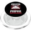 Masculine Aesthetic With Christian Bible Creato con uno scopo stabilito 2019 Bibbia Tema Compleanno PopSockets PopGrip per MagSafe