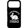 I Like Rabbits And Maybe Like 3 People Custodia per iPhone 17 Pro Max Mi piacciono i conigli e forse mi piacciono 3 persone