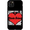 Someone Loves Me In US State Of Rhode Is Custodia per iPhone 11 Pro Max Someone In Rhode Island Loves Me Cuore Retro Vintage