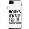 Funny Italian Greyhound And Book Designs Custodia per iPhone SE (2020) / 7/8 Libri E Levrieri Italiani Divertente Levriero Italiano