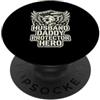 Cool And Funny Designs for Moms And Dads Husband Daddy Protector Hero PopSockets PopGrip Adesivo