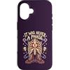 Emo Never Was a Phase Custodia per iPhone 16 Goth Punk Scheletro Cuore Rotto Alternativa Emo