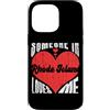 Someone Loves Me In US State Of Rhode Is Custodia per iPhone 14 Pro Max Someone In Rhode Island Loves Me Cuore Retro Vintage