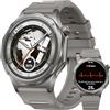 OPPO Watch X3 Smartwatch, 16 Giorni, ECG & Controllo Salute, Misty Titanium | 1,5 LTPO AMOLED Lega Titanio Ultra-Leggera Display 3000 Nits, Wear OS, GPS, Sistema Doppio Chip, 100+ Modalità Sport