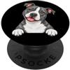 Blue Nose Pittie Mama Gifts T Shirts & H Womens Moms Pittie American Staffordshire Pit Bull Terrier PopSockets PopGrip Adesivo