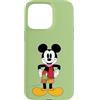 Disney Custodia per iPhone 15 Pro Max Disney Mickey Mouse Fall Patchwork Pattern Fashion Patches
