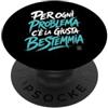 LUMOMIX Bestemmia Regalo Uomo Divertente PopSockets PopGrip Adesivo