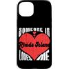 Someone Loves Me In US State Of Rhode Is Custodia per iPhone 15 Plus Someone In Rhode Island Loves Me Cuore Retro Vintage
