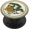 Toadstool Lane Green Frog Trasporta un cestino di funghi per gli amanti delle rane PopSockets PopGrip Adesivo