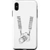Grandio Design Photographer & Photograph Custodia per iPhone XS Max Fotografo Fotografia Aperture Attitude Fotocamera Strap