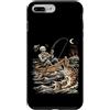 Halloween Apparel Custodia per iPhone 7 Plus/8 Plus Pesca Scheletro