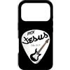 Mens Aesthetic Christian Faith Inspiring Custodia per iPhone 17 Pro Pick Jesus John 20:31 Chitarra elettrica per lode e adorazione