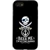Funny Bachelor Party Beer Pirate Custodia per iPhone SE (2020) / 7/8 Funny Beer Me I'm Getting Married Pirate Groom Bachelor