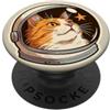 Nine Lives Press Cat in a Space Casco per gli amanti dei gatti, proprietari di gatti PopSockets PopGrip Adesivo