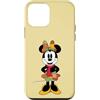 Disney Custodia per iPhone 12 mini Disney Minnie Mouse Fall Patchwork Pattern Fashion Patches