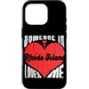 Someone Loves Me In US State Of Rhode Is Custodia per iPhone 16 Pro Someone In Rhode Island Loves Me Cuore Retro Vintage
