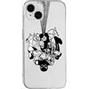 Ert Group custodia per cellulare per Iphone 14 PLUS originale e con licenza ufficiale Marvel, modello Spider Man 043 adattato in modo ottimale alla forma dello smartphone, parzialmente trasparente