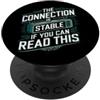 Network Switch Designs Divertente Ingegnere di rete IT Switch Administrator PopSockets PopGrip Adesivo