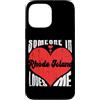 Someone Loves Me In US State Of Rhode Is Custodia per iPhone 13 Pro Max Someone In Rhode Island Loves Me Cuore Retro Vintage