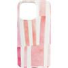 generic Custodia per iPhone 15 Pro Max Grafica a coquette a righe rosa tenue